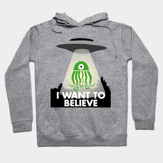 I want to believe Hoodie by RedSheep